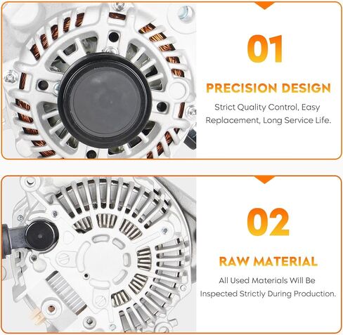 New Alternator for Honda Accord 2.4L 2.4 2013 2014 2015 2016 2017 (Only for Automatic Transmission) in Saudi Arabia
