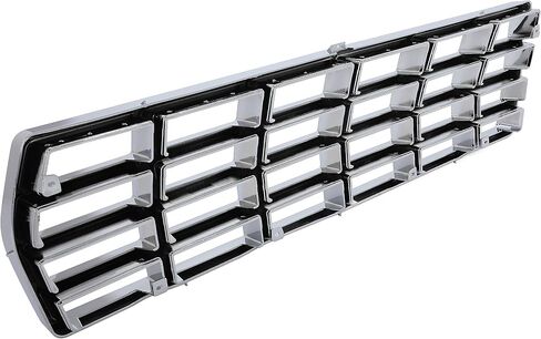 KUAFU Front Grille Grill Compatible with 1978 1979 Ford Bronco F100 F150 F250 F350 Replacement for FO1200111 D8TZ8150C Grille Trim Molding Chrome Frame and Insert in Saudi Arabia