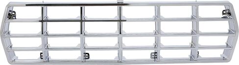 KUAFU Front Grille Grill Compatible with 1978 1979 Ford Bronco F100 F150 F250 F350 Replacement for FO1200111 D8TZ8150C Grille Trim Molding Chrome Frame and Insert in Saudi Arabia