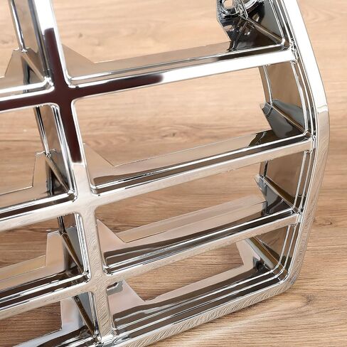 KUAFU Front Grille Grill Compatible with 1978 1979 Ford Bronco F100 F150 F250 F350 Replacement for FO1200111 D8TZ8150C Grille Trim Molding Chrome Frame and Insert in Saudi Arabia