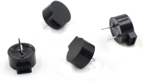 10Pcs Passive Electronic Buzzer 9.6 * 5.0MM 5.5ohm 16 Ohms 9650 Side Sound Hole Electronic Magnetic Buzzer HC9650(10pcs 9650 5.5ohm) in Saudi Arabia