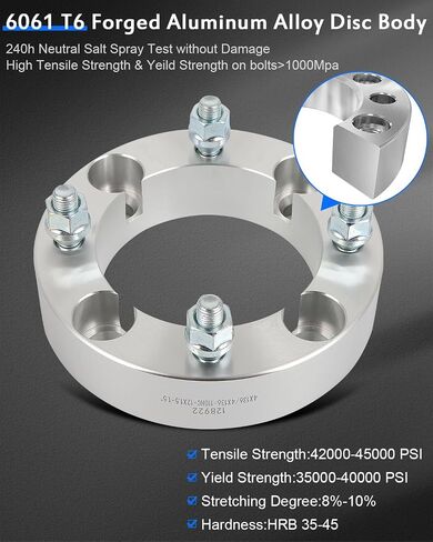 ECCPP 4x136mm إلى 4x136mm فواصل العجلات 1.5 بوصة 4 العروة تناسب Honda SXS10S2XD Talon 1000X FOX Live Valve 2021-2024 لهوندا SXS10S4 Talon 1000X-4 2020-2024-2PCS in Saudi Arabia