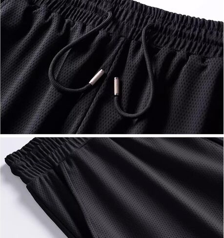 Mens Athletic Shorts with Pockets and Elastic Waistband, Quick Dry Lightweight Running Workout Gym Shorts in Saudi Arabia