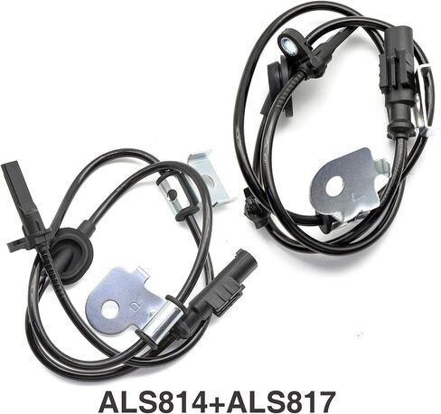 2PCS ABS Wheel Speed Sensor ALS814 ALS817 Front Left and Right Compatible with Subaru Legacy Outback 2005 2006 Replace OE 27540AG01A, 27540AG01B in Saudi Arabia