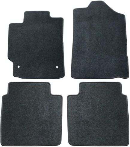 GXARTS4 PCS Front and Rear Velour Replacement Floor Mats Carpet Black Compatible with Toyota Camry Sedan 2007 2008 2009 2010 2011 in Saudi Arabia