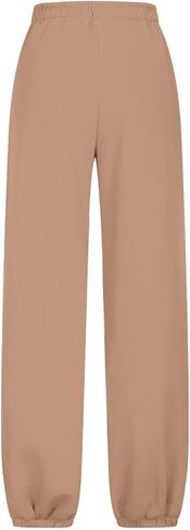 Womens Pants Workout Baggy Sweatpants Athletic Drawstring Joggers with Pockets Winter Fashion Casual Fall Clothes in Saudi Arabia