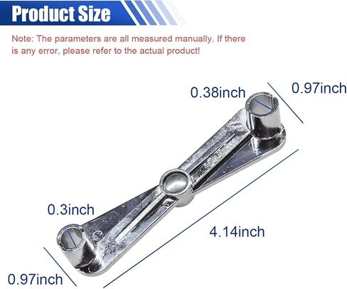 Scissor Fuel Line Disconnect Tool, 5/16" and 3/8" Car Fuel Filter Quick Removal Tool, Heater A/C Line Securely Disconnect Wrench for Most Vehicle Models (2in1) in Saudi Arabia