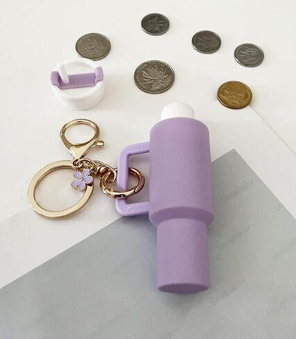 Mini Keychain Accessories for Stanley Cup,Cute Cup Key Charms for Women Purse Handbag Backpack in Saudi Arabia