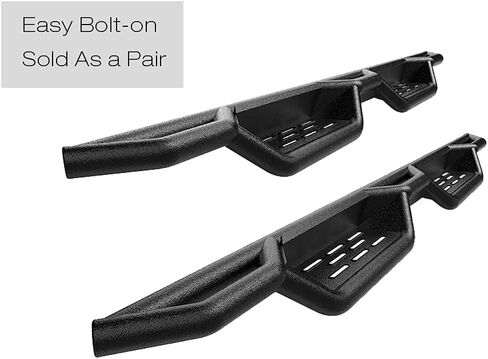 لوحات تشغيل قضبان Nerf ذات نمط منسدل أنبوبي مقاس 6 بوصات باللون الأسود من APS متوافقة مع Toyota Tacoma 2005-2023 كابينة الوصول الممتدة in Kuwait