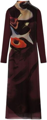 Desigual Women's Woman Knit Dress Long Sleeve in Saudi Arabia