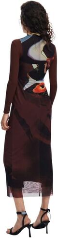 Desigual Women's Woman Knit Dress Long Sleeve in Saudi Arabia