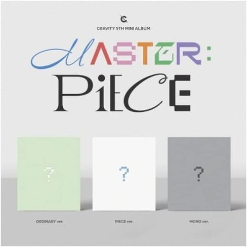 CRAVITY Master: القطعة الخامسة من الألبوم المصغر CD+POB+Photobook+بطاقة الأغاني+Photocard+تتبع مختوم (الإصدار العادي) in Saudi Arabia