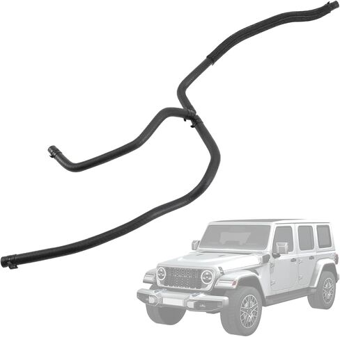Engine Coolant Reservoir Hose 68280797AC Compatible with Jeep Wrangler 2018-2024 in Saudi Arabia