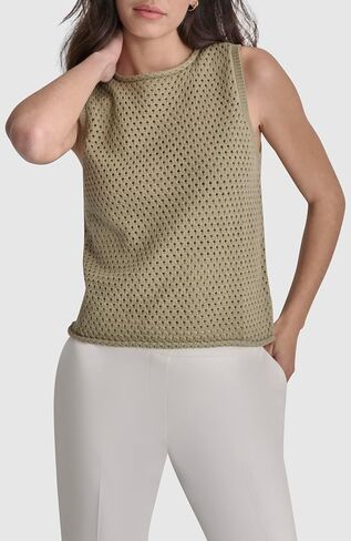 DKNY Women's Sleeveless Tank Top Blouse in Saudi Arabia