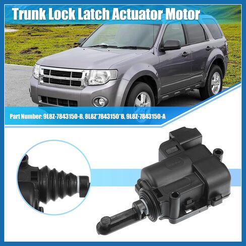 Rear Liftgate Trunk Latch Lock Actuator 9L8Z-7843150-B for Ford Escape 2009-2012 for Mazda Tribute 2008-2011 Rear Tailgate Hatch Lock Latch Actuator Solenoid Item Replacement in Saudi Arabia