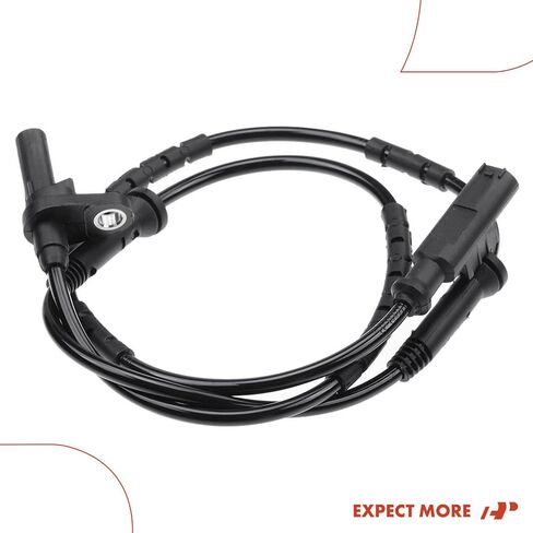 مستشعر سرعة العجلات A-Premium ABS متوافق مع موديلات BMW - Z4 2009 2010 2011 2012 2013 2014 2015 2016 - جانب السائق والراكب الأمامي، مجموعة قطعتين، استبدال # 34356784618، 6784618 in Saudi Arabia