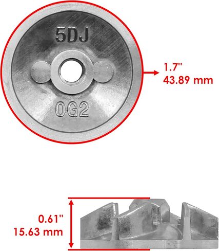 Caltric Water Pump Mechanical Seal Rebuild Kit Compatible with Yamaha YZ450F YZ450FB 2010 2011 2012 2013 in Saudi Arabia