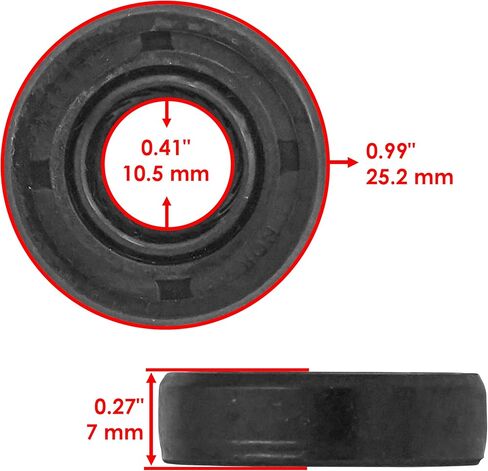 Caltric Water Pump Mechanical Seal Rebuild Kit Compatible with Yamaha YZ450F YZ450FB 2010 2011 2012 2013 in Saudi Arabia