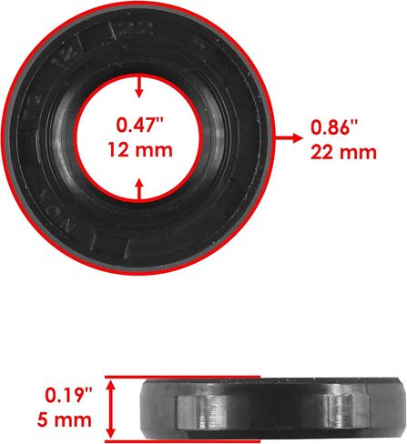 Caltric Water Pump Mechanical Seal Rebuild Kit Compatible with Yamaha YZ450F YZ450FB 2010 2011 2012 2013 in Saudi Arabia