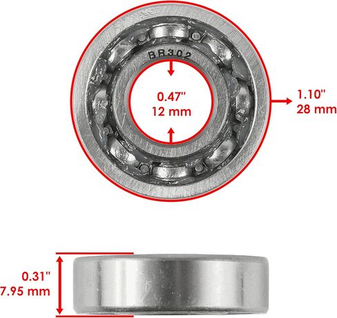 Caltric Water Pump Mechanical Seal Rebuild Kit Compatible with Yamaha YZ450F YZ450FB 2010 2011 2012 2013 in Saudi Arabia