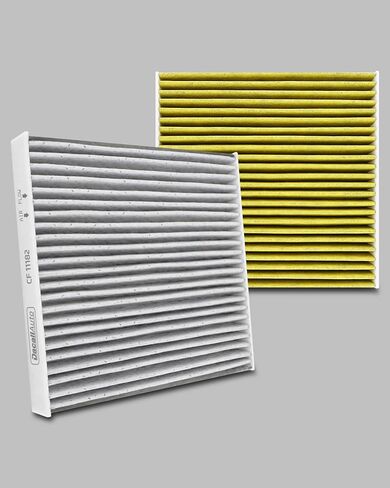 2Pcs Dacall CF11182 Activated Carbon Cabin Air Filter, for Honda CRV/Civic/FIT/HRV/Insight/Odyssey/Accord/Clarity All//CR-Z, fit for Acura ADX/Integra/MDX/RDX (2021-2025) in Saudi Arabia