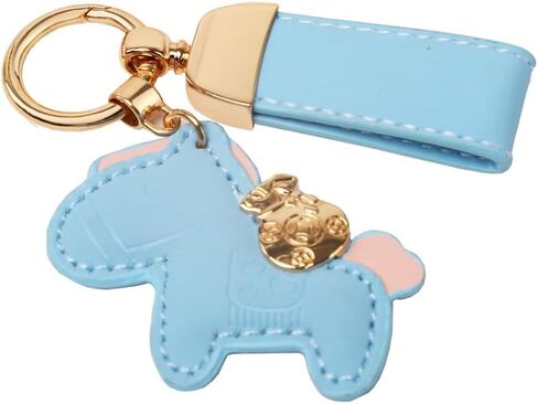Cute keychains for ladies, artificial leather bag pendants, wallet pendants in Saudi Arabia