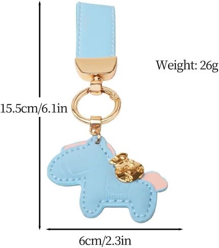 Cute keychains for ladies, artificial leather bag pendants, wallet pendants in Saudi Arabia