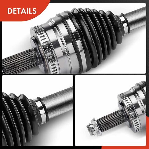 A-Premium CV Axle Shaft Assembly - Compatible with Land Rover Range Rover 2006-2009, Range Rover 2010-2012, 4.2L 4.4L 5.0L - Rear Left Driver Side, Replace# 6H424B457BA in Saudi Arabia