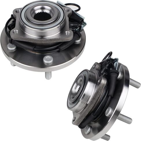 KUSATEC 513273 Front 2PCS Wheel Bearing and Hub Assembly 2CPS Compatible with Chrysler Town Country 2008-2016, VW Routan 2009-2014, Dodge Grand Caravan 2008-2016, 5 Lug Bolts w/ABS in Saudi Arabia