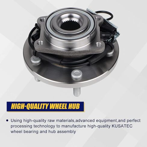 KUSATEC 513273 Front 2PCS Wheel Bearing and Hub Assembly 2CPS Compatible with Chrysler Town Country 2008-2016, VW Routan 2009-2014, Dodge Grand Caravan 2008-2016, 5 Lug Bolts w/ABS in Saudi Arabia