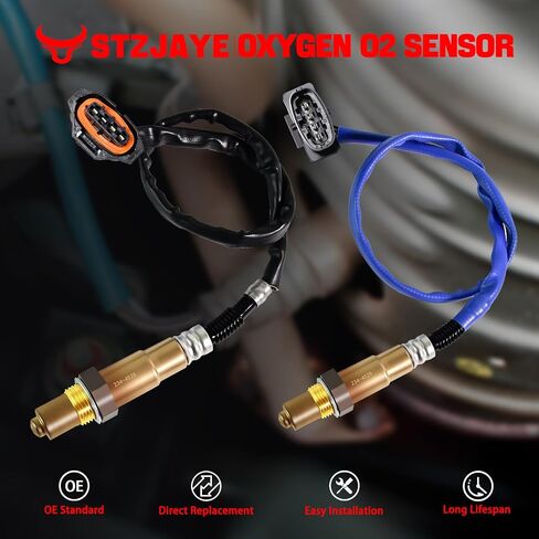 2Pcs Oxygen O2 Sensor 234-4528 234-4529, Automotive Replacement 02 Sensors Compatible with Chevrolet/Chevy for Cruze 2011-2015 1.4L L4, for Sonic 1.4L 2012-2020, for Trax 1.4L 2012-2020 in Saudi Arabia