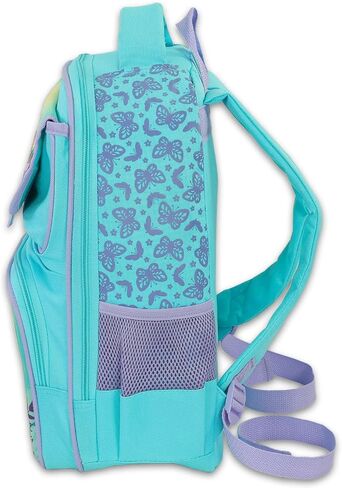 Disney Encanto Backpack for Girls - Bundle 16" Elementary School Bag with Pockets Plus Stickers, Water Bottle, More Encanto School Backpack for Kids in Saudi Arabia