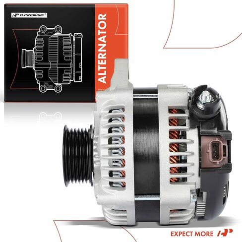 مولد كهربائي ممتاز متوافق مع Ford F-150 2011-2014 3.5L 3.7L، F-150 2015-2017 3.5L، 12V 225A 6-Groove Pulley في اتجاه عقارب الساعة، استبدال # BL3T10300BC، 90295805 in Saudi Arabia