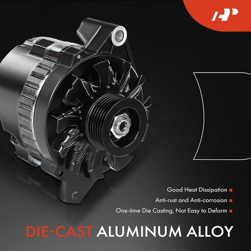مولد كهربائي ممتاز متوافق مع GM CS130 Style 1985-1993، 2.5L 2.8L 3.0L 5.0L 5.7L 6.2L 6.5L 7.4L، 12V 160A 6-Groove in Saudi Arabia