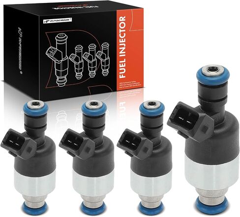 A-Premium Set of 4 Fuel Injectors Compatible with Chevrolet Cavalier 1998-1999, S10 1998-2000 & GMC Sonoma 1998-2000 & Isuzu Hombre 1998-2000 & Pontiac Sunfire & Saturn SC2, SL2, SW2, 1.9L 2.2L in Saudi Arabia