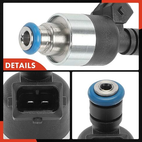 A-Premium Set of 4 Fuel Injectors Compatible with Chevrolet Cavalier 1998-1999, S10 1998-2000 & GMC Sonoma 1998-2000 & Isuzu Hombre 1998-2000 & Pontiac Sunfire & Saturn SC2, SL2, SW2, 1.9L 2.2L in Saudi Arabia