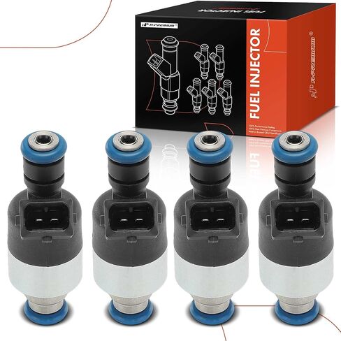 A-Premium Set of 4 Fuel Injectors Compatible with Chevrolet Cavalier 1998-1999, S10 1998-2000 & GMC Sonoma 1998-2000 & Isuzu Hombre 1998-2000 & Pontiac Sunfire & Saturn SC2, SL2, SW2, 1.9L 2.2L in Saudi Arabia