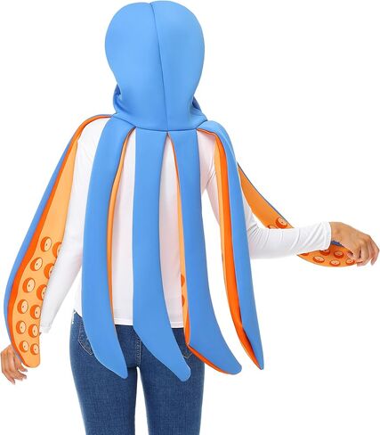 Adult Halloween Octopus Costume Sea Animal Parties Themed Outfits in Kuwait