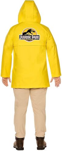 Spirit Halloween Jurassic Park Adult Dennis Nedry Costume, Officially Licensed in Saudi Arabia