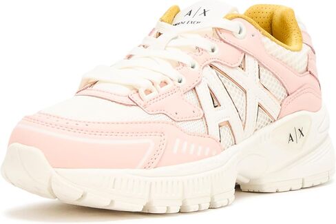 Armani Exchange Women's Bold Chunky Sneaker with Large Ax Logo in Saudi Arabia