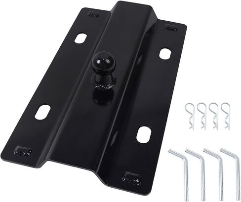 labwork 2-5/16 Inch Ball 30000 lbs Fifth Wheel Gooseneck Hitch Adapter Plate for 5th Wheel Rails in Saudi Arabia