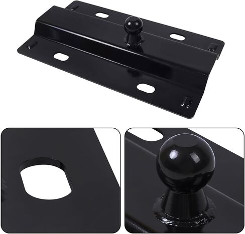 labwork 2-5/16 Inch Ball 30000 lbs Fifth Wheel Gooseneck Hitch Adapter Plate for 5th Wheel Rails in Saudi Arabia