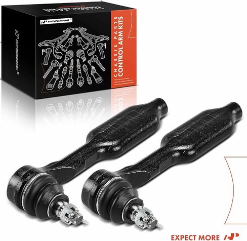 A-Premium 2 x Front Outer Tie Rod Ends, Compatible with Honda Odyssey 2005 2006 2007 2008 2009 in Saudi Arabia