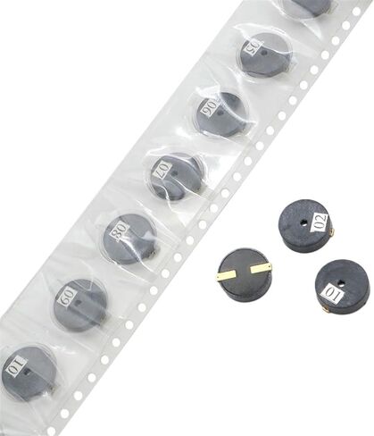 1PCS 1030 SMD Piezoelectric Passive Buzzer 10MM 5200Hz Dimension 10x3.0mm Low Current SMT Buzzer Loud Beep Alarm 1-25V in Saudi Arabia