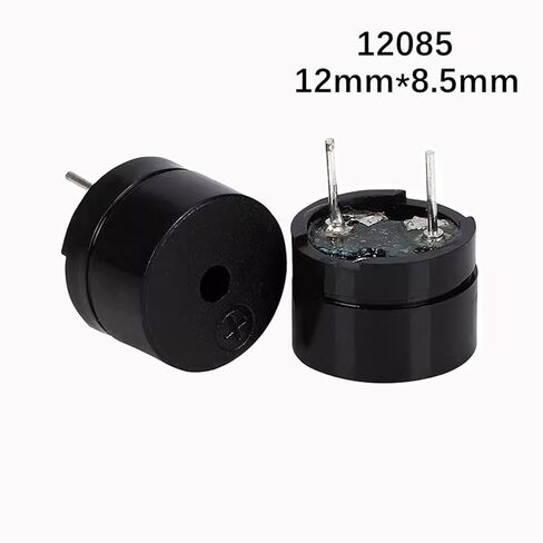 10 قطعة 12065 12085 12095 12 مللي متر * 6.5 مللي متر/12 مللي متر * 8.5 مللي متر/12 مللي متر * 9.5 مللي متر صفارة سلبية التيار المتناوب 2 كيلو هرتز 3-12 فولت مقاومة كهرومغناطيسية عالمية 16R(12065) in Saudi Arabia