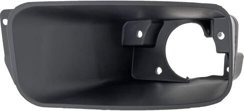KarParts360 For Chevy Silverado 2500/3500 HD 2011 2012 2013 2014 Fog Light Bezel Driver and Passenger Side | Pair | Front | Textured Black | Replacement For GM1038162, GM1039162 | 25883360, 25883361 in Saudi Arabia