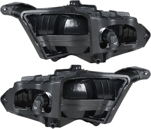 labwork 1 Pair Fog Lights Assembly Replacement for 2007-2010 Elantra Clear Lens with Bulbs Driving Fog Lights Lamps Driver and Passenger Side in Saudi Arabia