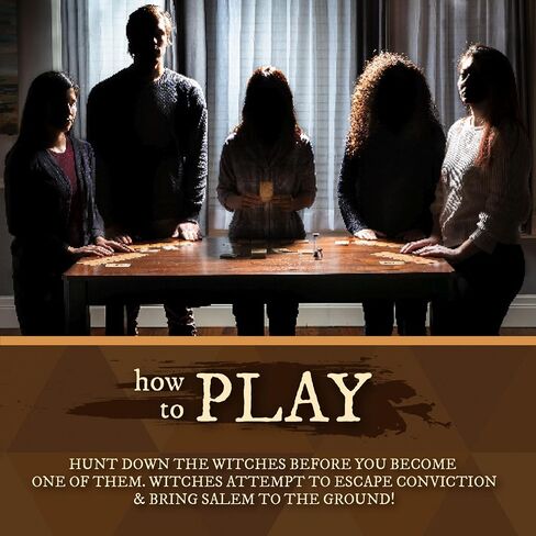 Facade Dark Cites Series Board Game of Strategy, Deceit, and Luck - Card Game for Teens Adults and Family - Deluxe Salem 1692 in Kuwait