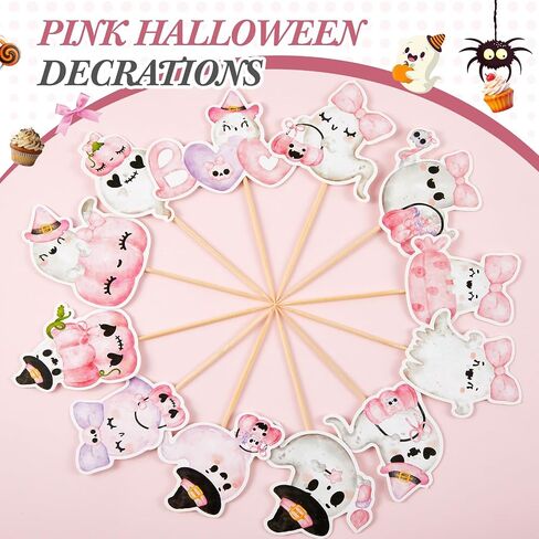 36 Pcs Boots or Bows Gender Reveal Cupcake Toppers Cowboy or Cowgirl Gender Reveal Decorations Watercolor Western Baby Shower Birthday Party Supplies, Brown and Pink in Saudi Arabia