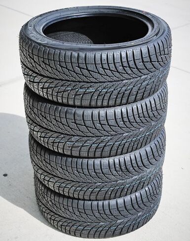 Accelera X-Grip Winter Passenger Car Touring Radial Tire-225/50R17 225/50/17 225/50-17 98V نطاق التحميل XL 4-Ply BSW جدار جانبي أسود in Saudi Arabia
